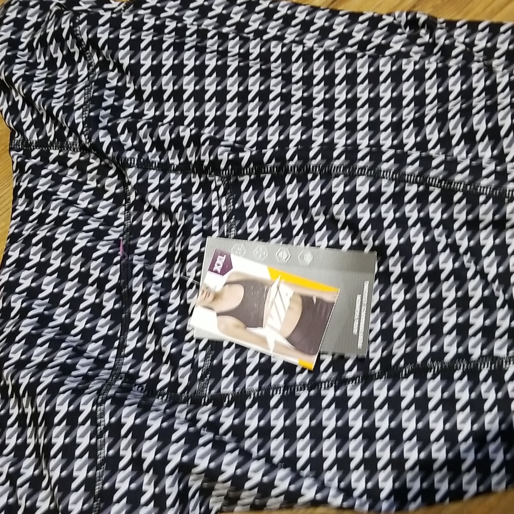 Avia NWTS black white patterned leggings szXXL - Picture 2 of 9